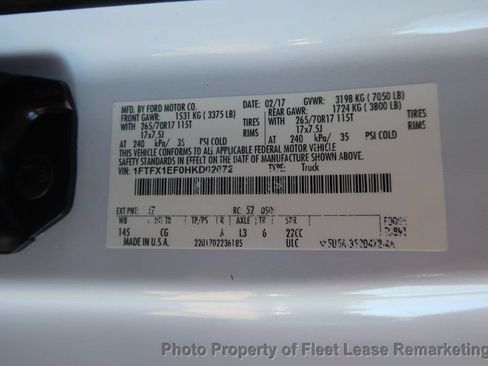 Used 2017 Ford F150 XL w/ XL Power Equipment Group AWD/4WD image 14