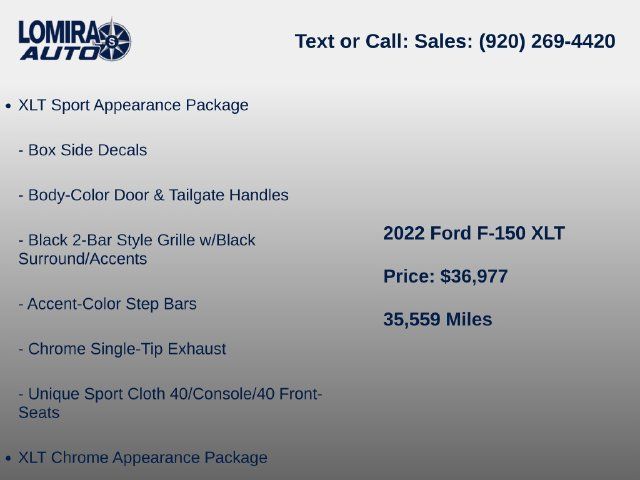 Used 2022 Ford F150 XLT w/ Equipment Group 302A High AWD/4WD image 11