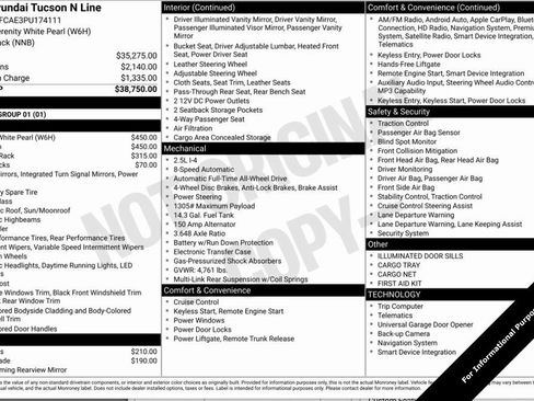 Used 2023 Hyundai Tucson N Line image 9