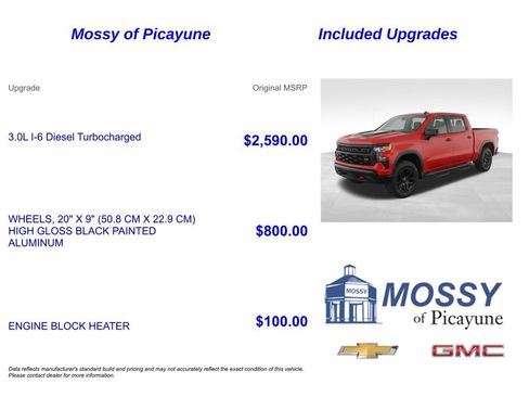 Used 2024 Chevrolet Silverado 1500 Custom Trail Boss AWD/4WD image 7