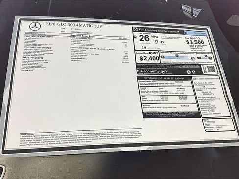 New 2026 Mercedes-Benz GLC 300 4MATIC image 18