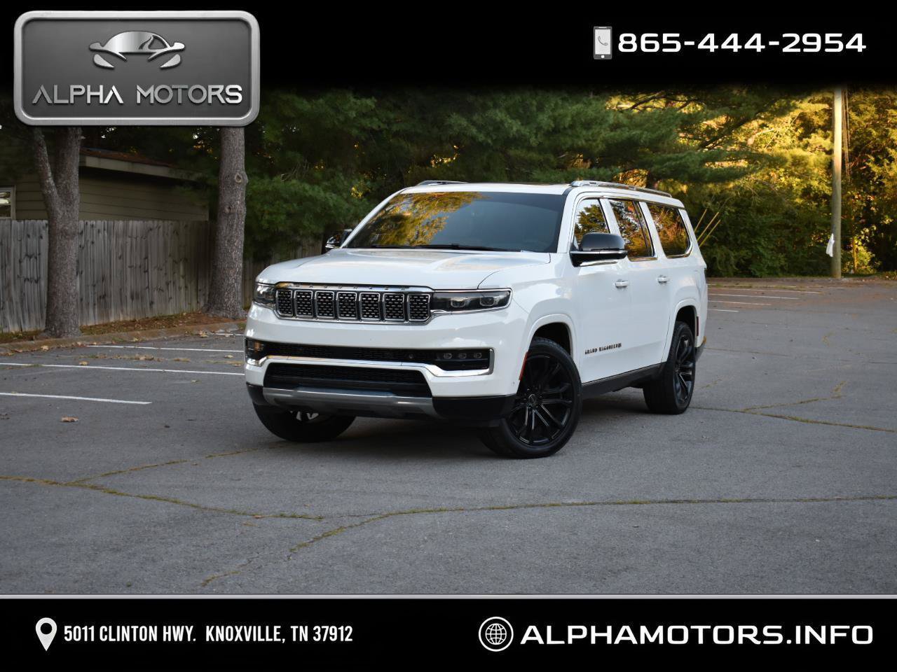 Used 2023 Jeep Grand Wagoneer L Series III w/ Rear Seat Video Group 1 AWD/4WD image 1