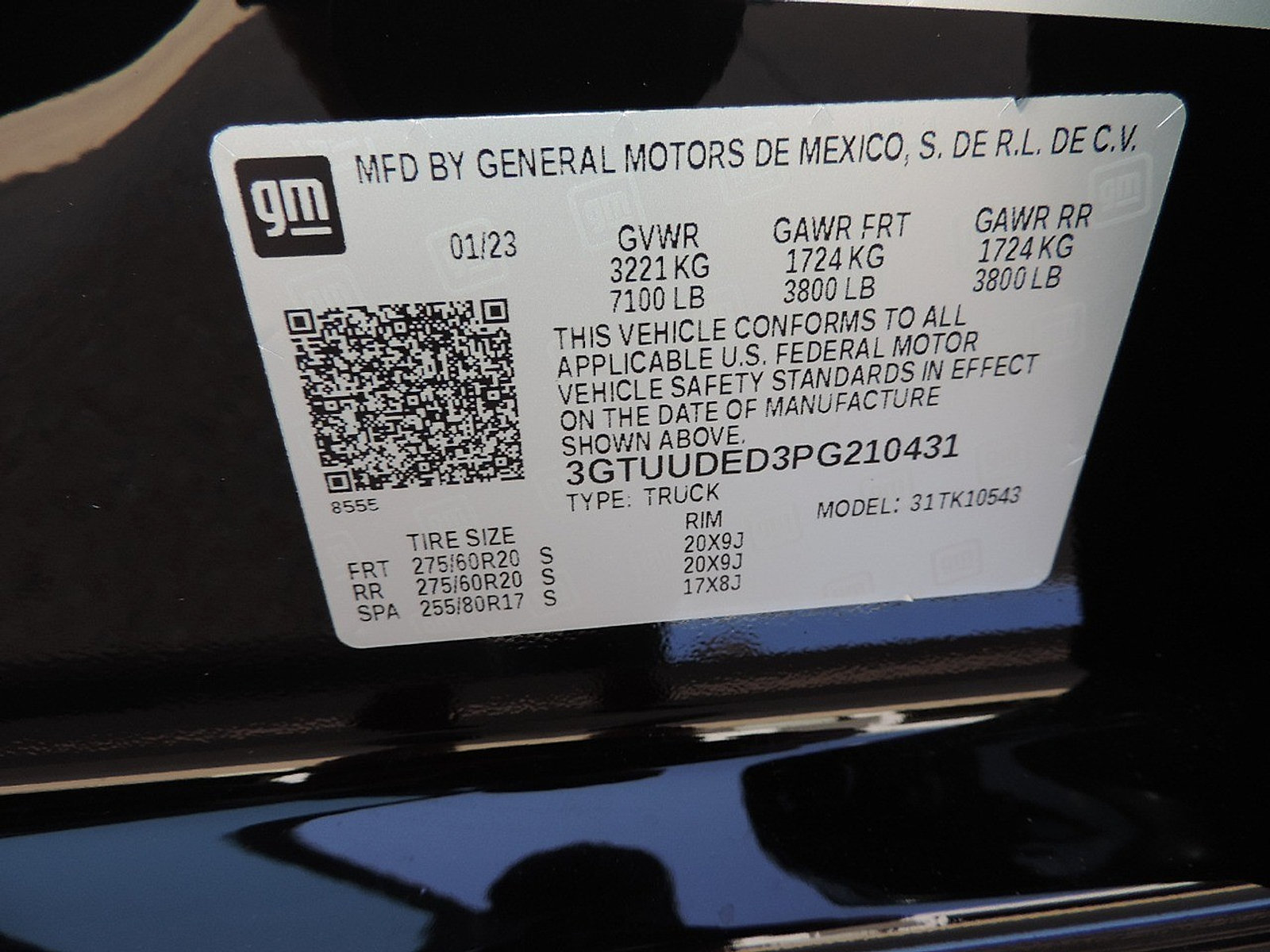 Certified 2023 GMC Sierra 1500 SLT AWD/4WD image 11
