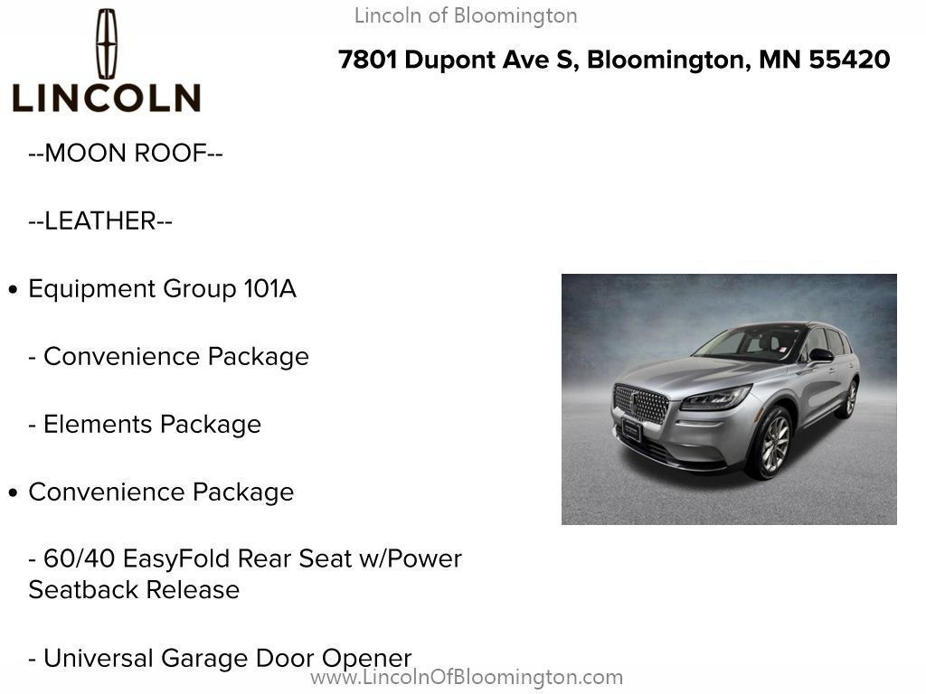 Used 2022 Lincoln Corsair AWD w/ Premium Package image 5