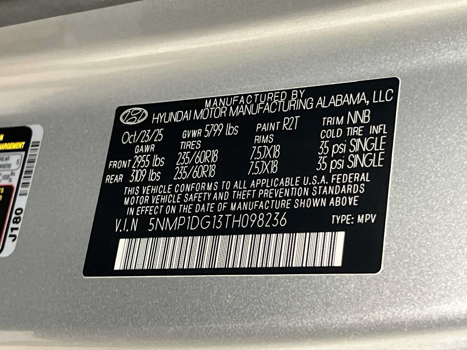 Certified 2026 Hyundai Santa Fe SE AWD/4WD image 31