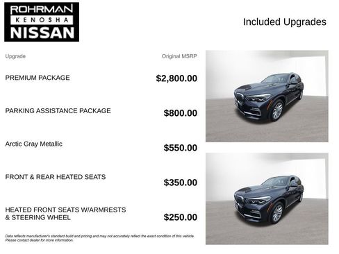 Used 2021 BMW X5 xDrive40i w/ Premium Package AWD/4WD image 4
