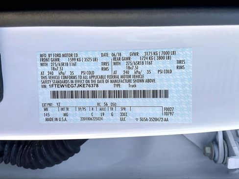 Used 2018 Ford F150 XLT w/ Equipment Group 302A Luxury AWD/4WD image 17