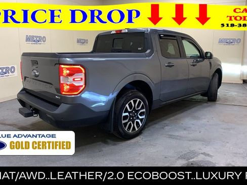 Certified 2022 Ford Maverick Lariat w/ Lariat Luxury Package AWD/4WD image 3