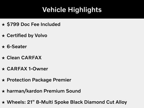 Certified 2024 Volvo XC90 T8 Plus w/ Protection Package Premier AWD/4WD image 5