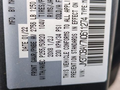 Used 2022 MAZDA CX-9 Touring Plus image 37