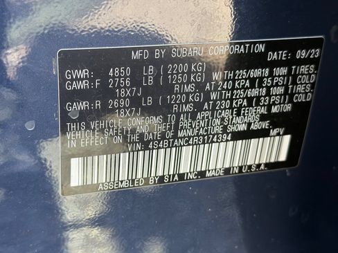 Used 2024 Subaru Outback Limited AWD/4WD image 26