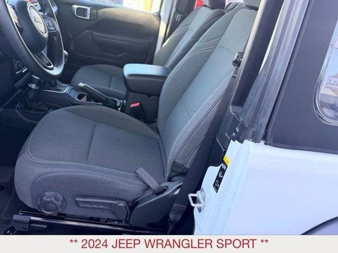 Certified 2024 Jeep Wrangler Sport image 11