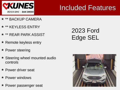 Used 2023 Ford Edge SEL image 2