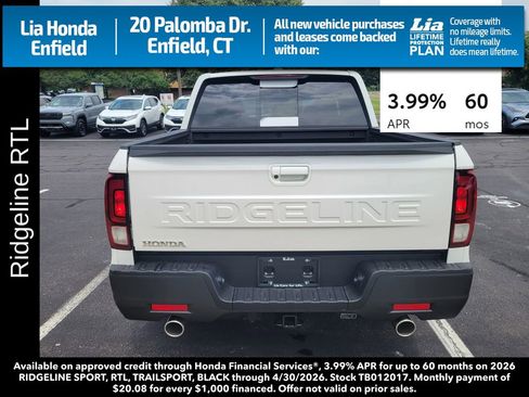 New 2026 Honda Ridgeline RTL image 4