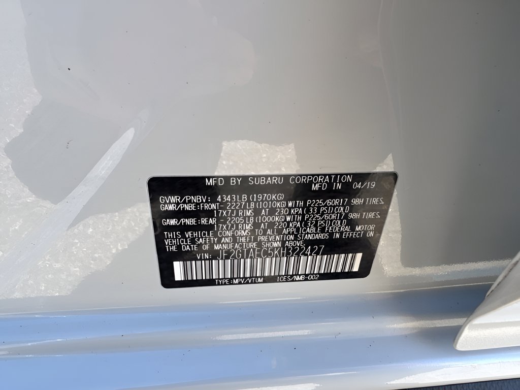 Used 2019 Subaru Crosstrek 2.0i Premium w/ Eyesight System AWD/4WD image 23
