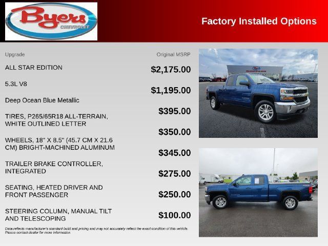 Used 2017 Chevrolet Silverado 1500 LT w/ All Star Edition AWD/4WD image 10