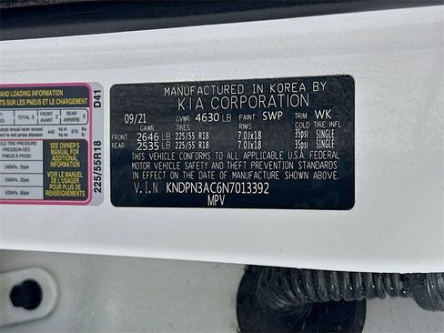 Used 2022 Kia Sportage EX w/ EX Technology Package image 34