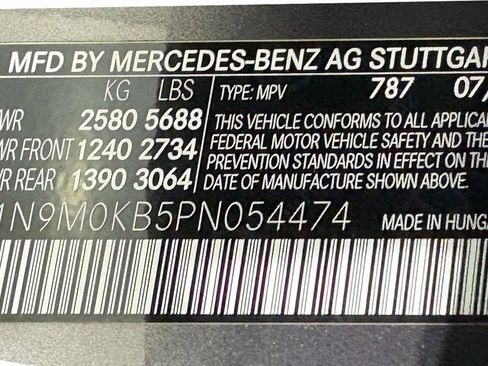 Certified 2023 Mercedes-Benz EQB 300 4MATIC w/ Pinnacle Package image 36