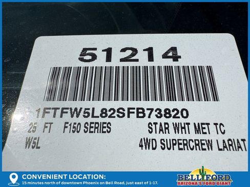 New 2025 Ford F150 Lariat w/ Equipment Group 502A High image 25