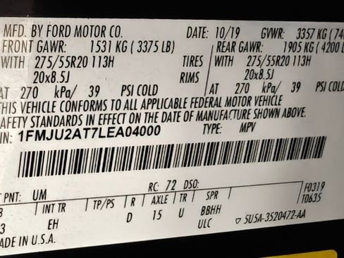 Used 2020 Ford Expedition Limited image 69