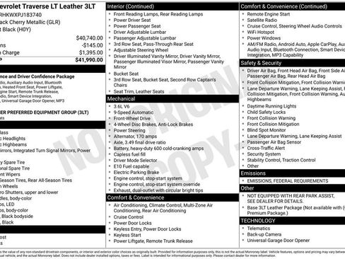Certified 2023 Chevrolet Traverse LT image 5