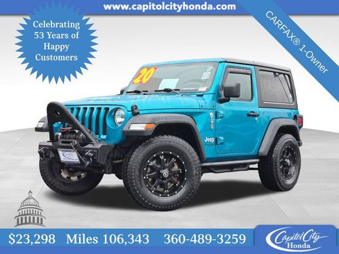 Used 2020 Jeep Wrangler Sport image 1