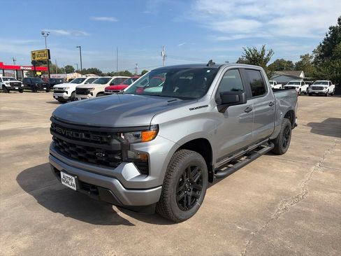 New 2026 Chevrolet Silverado 1500 Custom w/ Turbomax Blackout Package AWD/4WD image 2