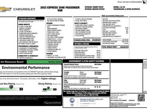 Used 2023 Chevrolet Express 3500 LS image 5