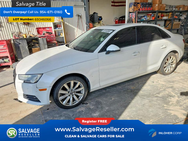 Used 2017 Audi A4 2.0T Ultra Premium w/ Convenience Package FWD image 1