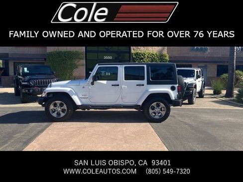 Used 2016 Jeep Wrangler Unlimited Sahara w/ Connectivity Group image 1