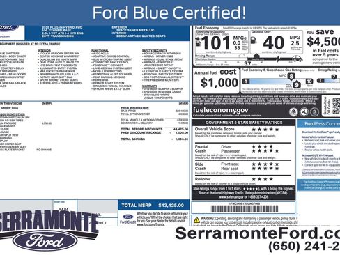 Used 2025 Ford Escape SE w/ PHEV Premium Package FWD image 16