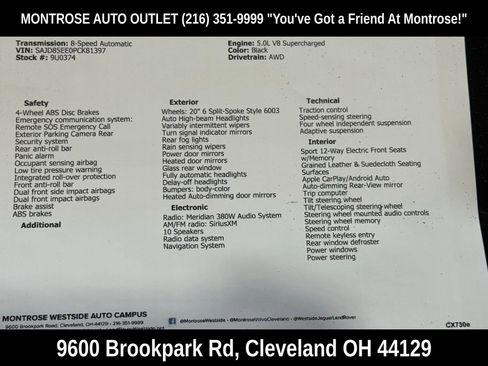 Used 2023 Jaguar F-TYPE R-Dynamic image 42