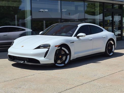 Certified 2023 Porsche Taycan Turbo S AWD/4WD image 1
