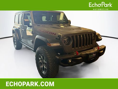 Used 2021 Jeep Wrangler Unlimited Rubicon w/ Steel Bumper Group AWD/4WD image 1