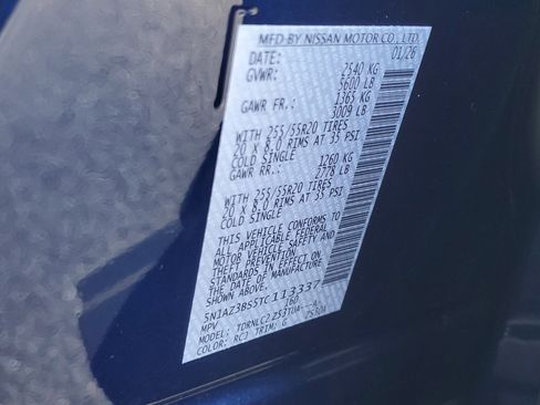 New 2026 Nissan Murano SV image 17