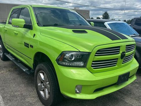Used 2017 RAM 1500 Sport w/ Sublime Green Sport Package AWD/4WD image 5