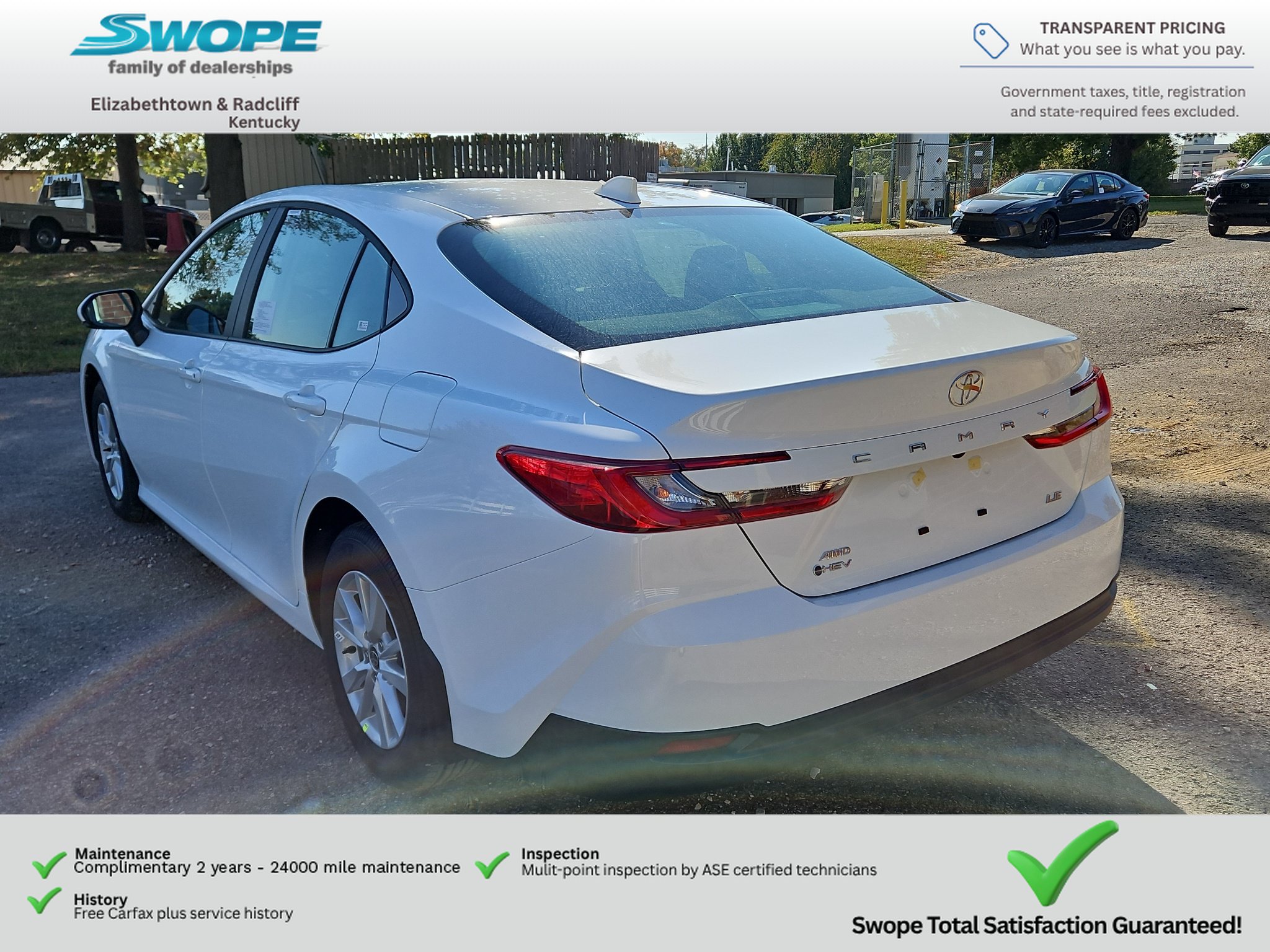 New 2027 Toyota Camry LE w/ Convenience Package AWD/4WD image 5
