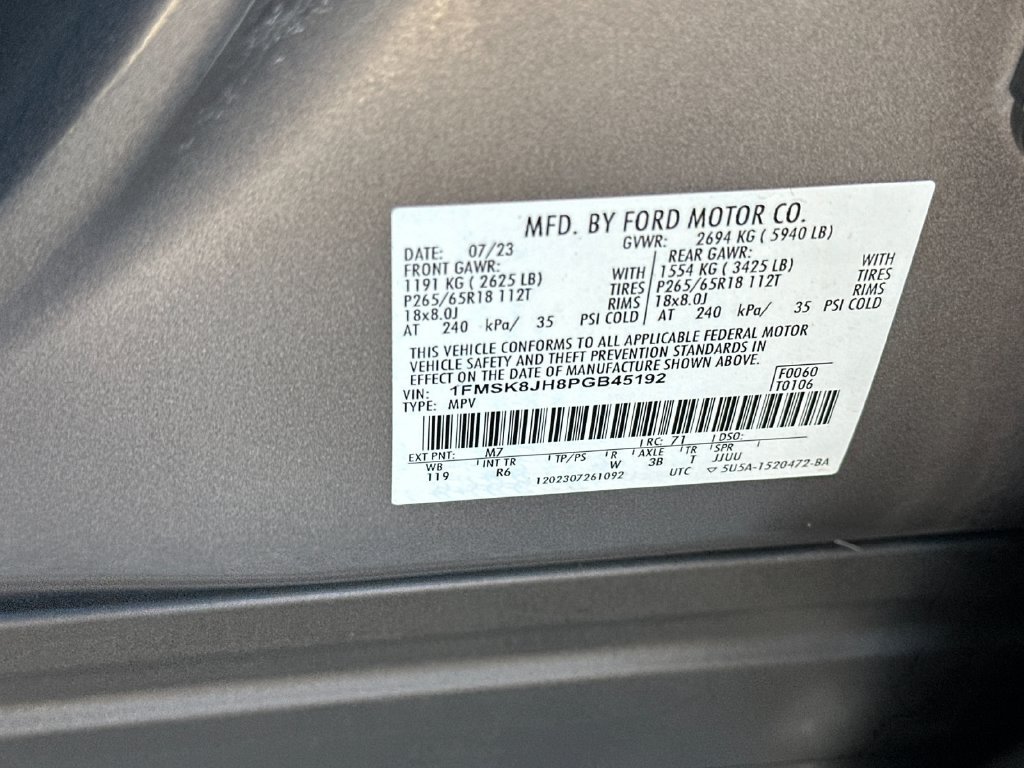 Certified 2023 Ford Explorer Timberline w/ Timberline Technology Package AWD/4WD image 28