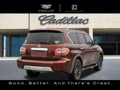 Used 2017 Nissan Armada Platinum w/ Captain Seat Package AWD/4WD image 3