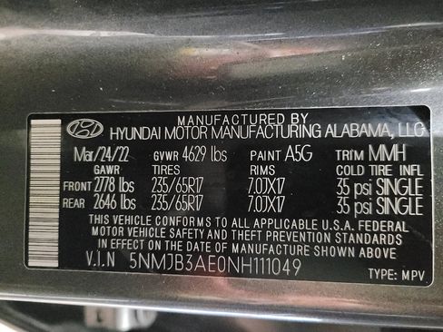 Used 2022 Hyundai Tucson SEL image 33