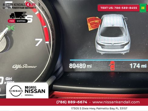 Used 2019 Alfa Romeo Giulia Ti Sport w/ Quick Order Package 22U Sport image 19