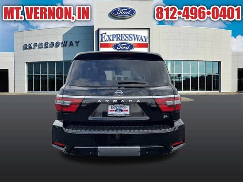 Used 2021 Nissan Armada SL w/ Captain's Chairs Package AWD/4WD image 7