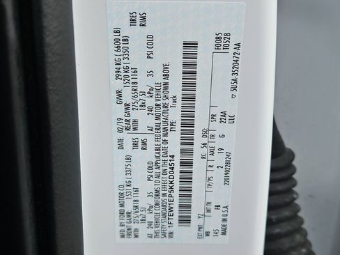 Used 2019 Ford F150 XLT w/ Equipment Group 302A Luxury image 35