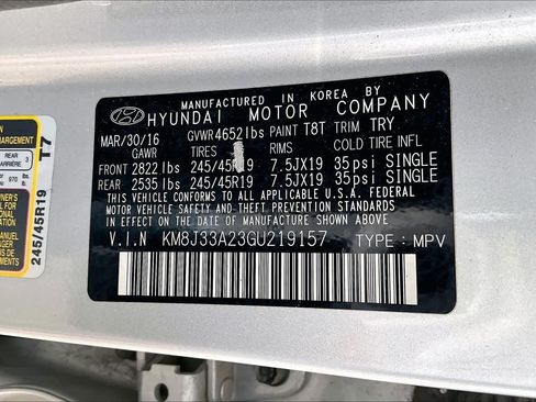 Used 2016 Hyundai Tucson Limited FWD image 35