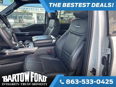 Used 2025 Ford F150 Platinum w/ Equipment Group 702A High image 9