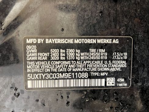 Used 2021 BMW X3 sDrive30i w/ Convenience Package image 22