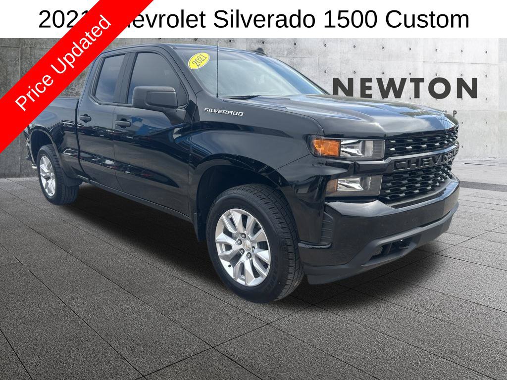 Used 2021 Chevrolet Silverado 1500 Custom RWD image 1