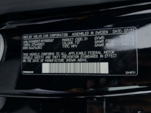 Certified 2024 Volvo XC90 T8 Ultimate w/ Protection Package Premier image 20