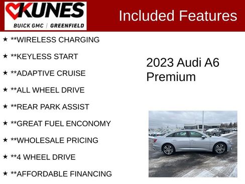 Used 2023 Audi A6 3.0T Premium w/ Convenience Package image 3