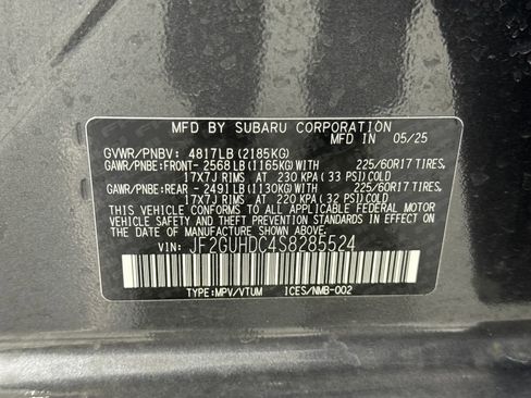 Certified 2025 Subaru Crosstrek 2.0i Premium image 28